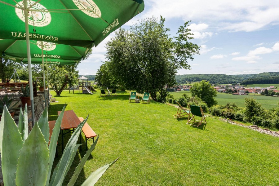 Garten Berghütte Kraterblick Steinheim 