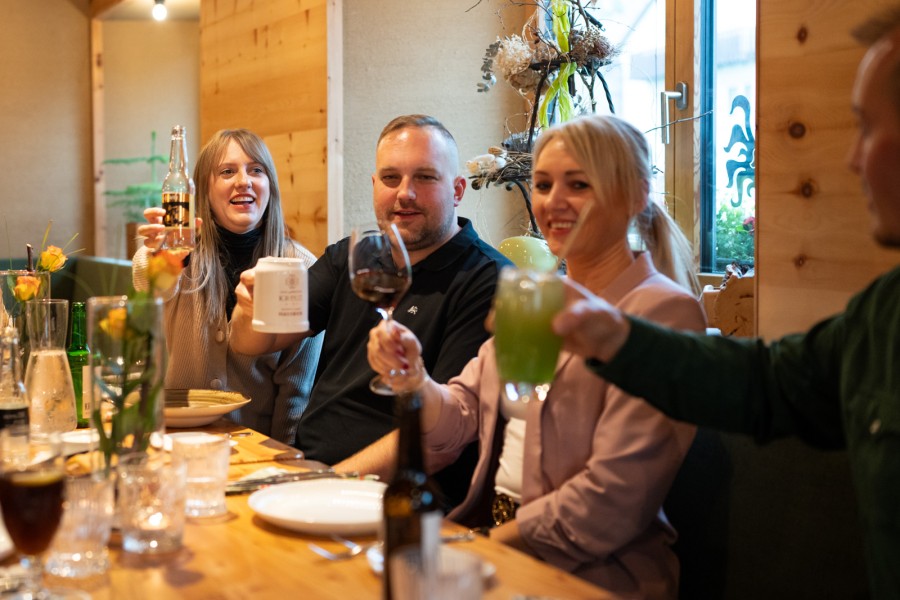 Essen im HeimatGlück das Restaurant vom Ringhotel sKreuz in Steinheim 