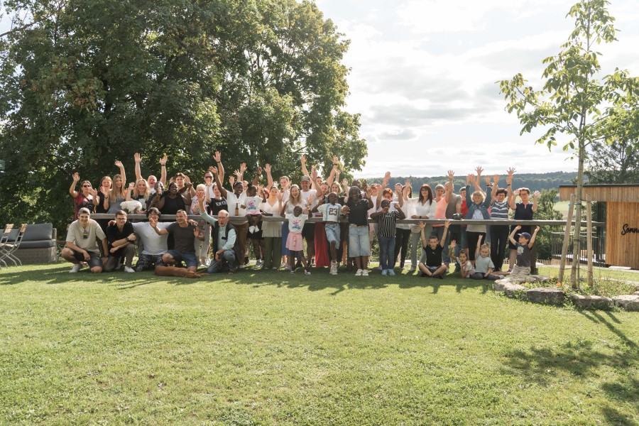 Team Bild beim Sommerfest 2025