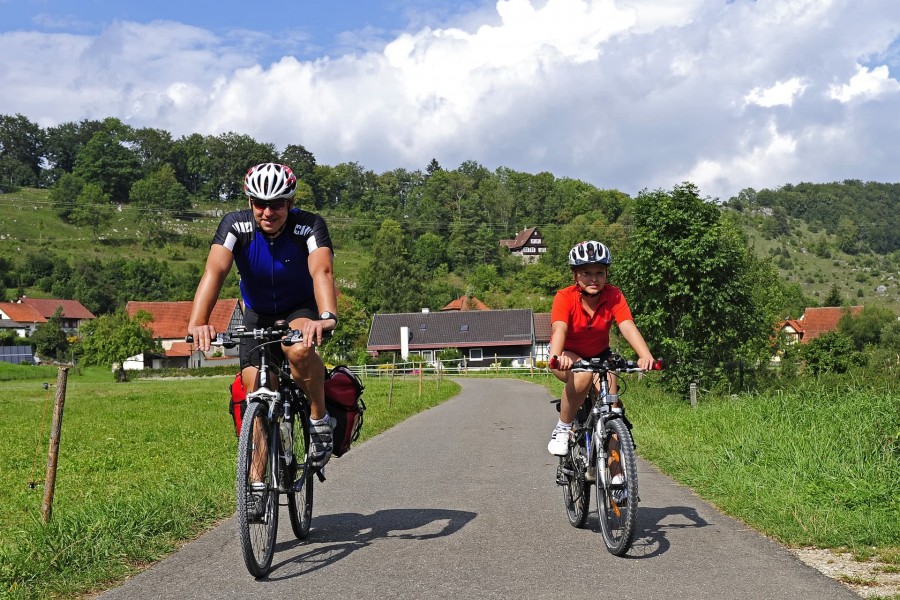 Radfahren in der Schwäbischen Alb