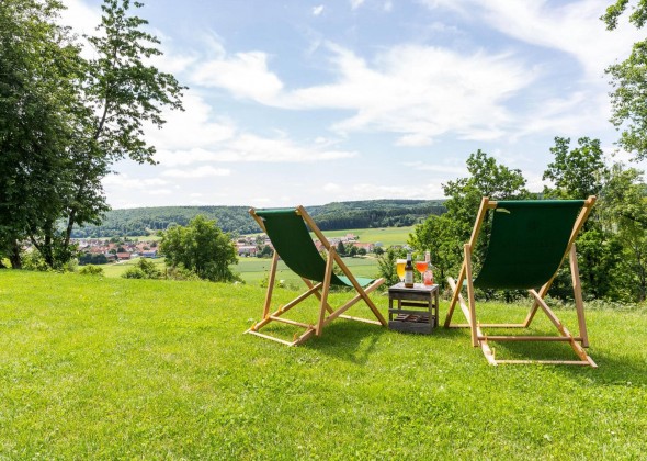 Berghütte Kraterblick sKreuz Steinheim